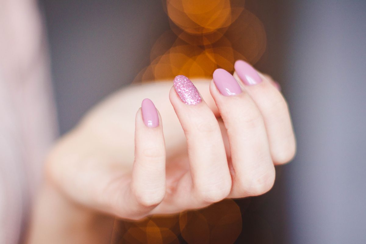 Finished manicure set, styling reference for Ann's Nail Salon
